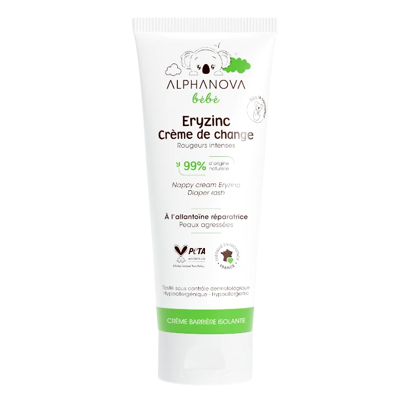Crema de Pañal Bebé Natural Eryzinc - 75 gr