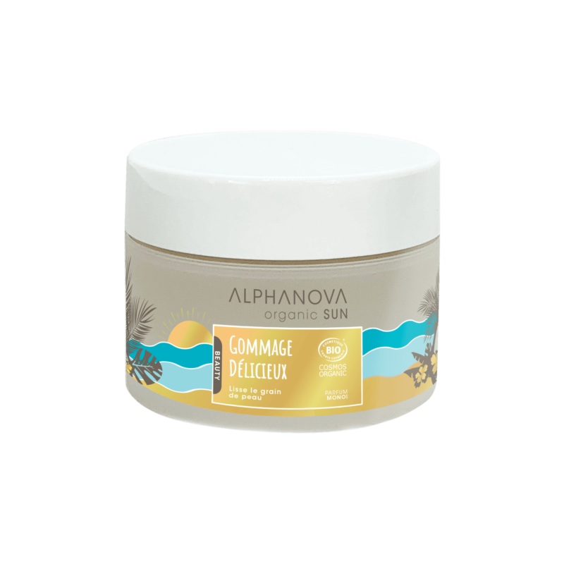 exfoliante gama solar alphanova ecológico