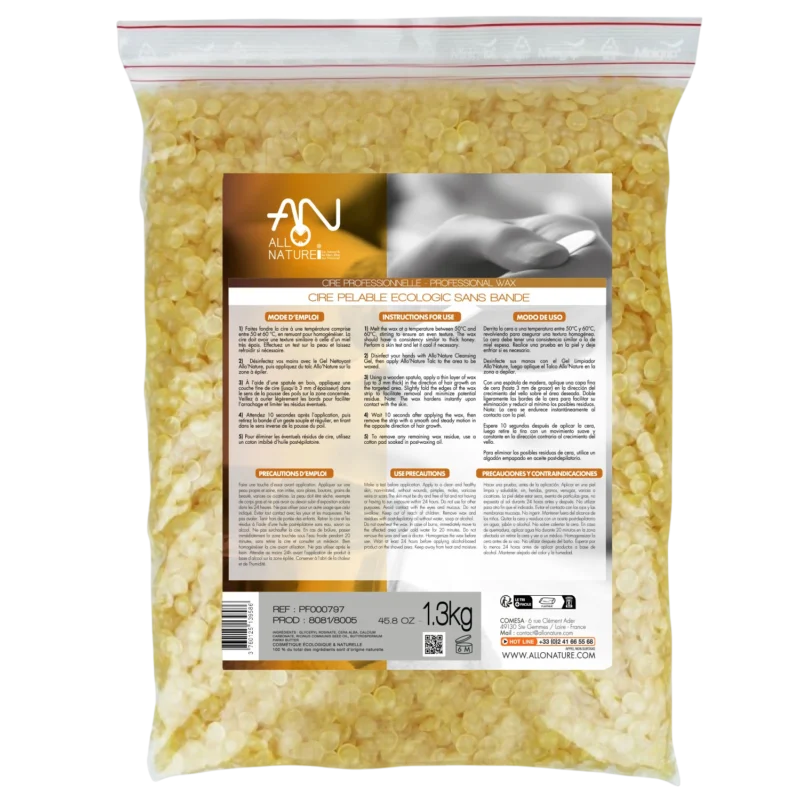 Cera en perlas ecologica 1.3Kg