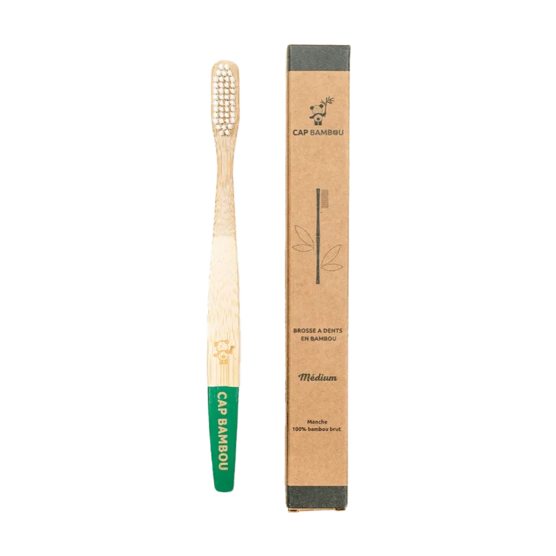 Cepillo de Dientes Medium Cap Bambou