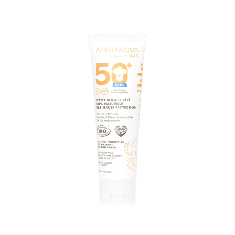 CREMA SOLAR BEBÉ BIO SPF50+ 50g