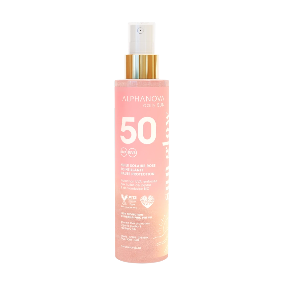 ACEITE SOLAR BRILLANTE SPF50 125ML DAILY