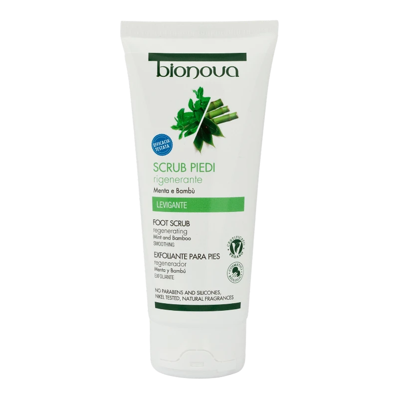 Exfoliante para Pies Menta y Bambú - 100ml