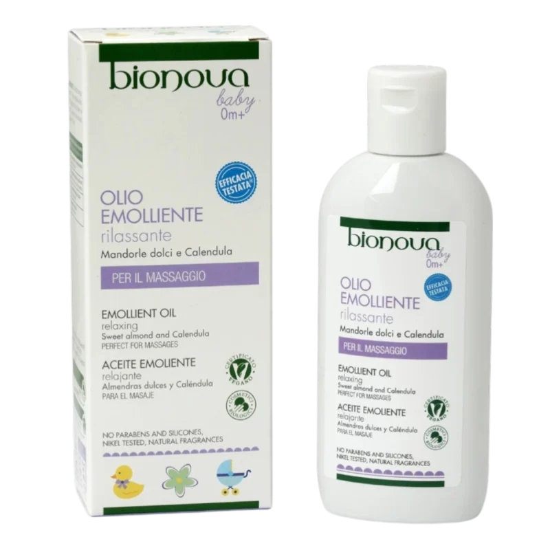 aceite masaje bebé Bionova