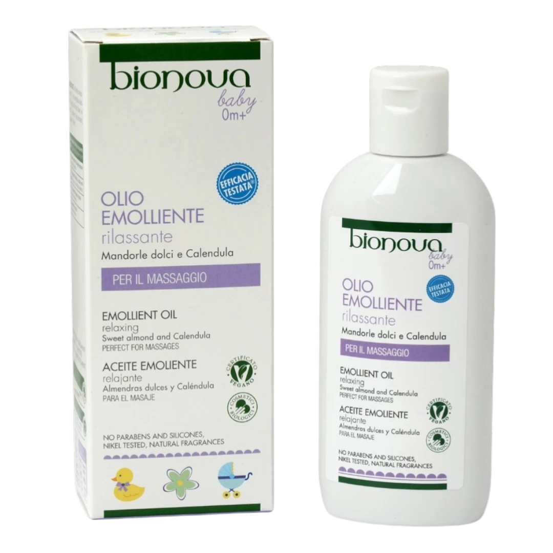 aceite masaje bebé Bionova